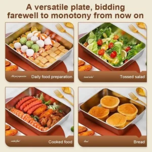 304 Stainless With Lid Steel Food Storage 4pcs