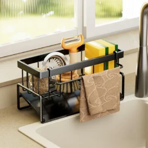 Kitchen Sponge Rack Sink Drain Holder 