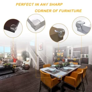 High Quality Anti-Collision PVC Table Corner Guards for Baby Safety