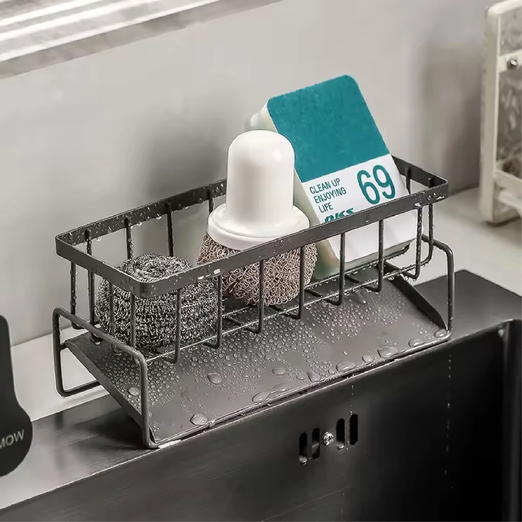 Kitchen Sponge Rack Sink Drain Holder - Image 2