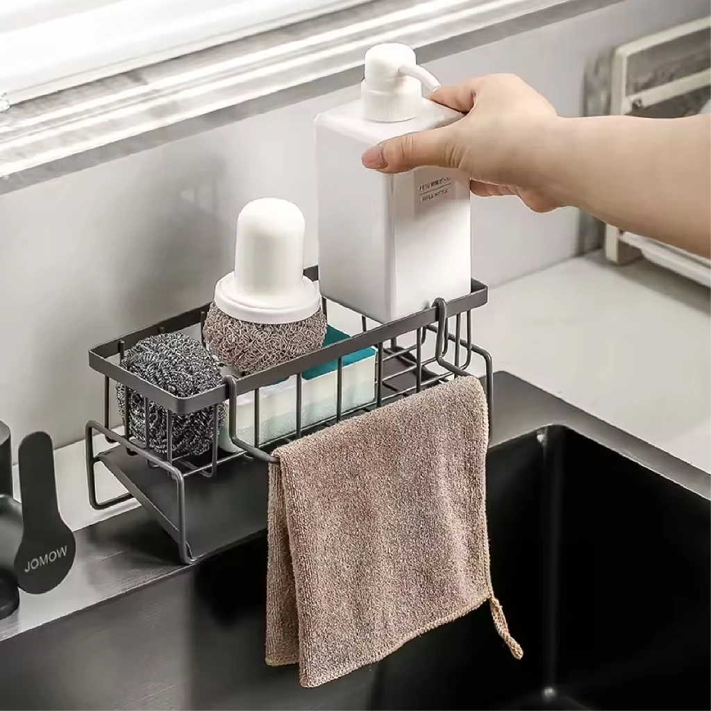 Kitchen Sponge Rack Sink Drain Holder - Image 3