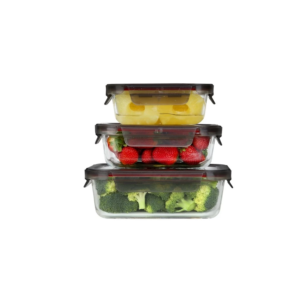 GLASS FOOD CONTAINER 3 IN 1 - Image 2